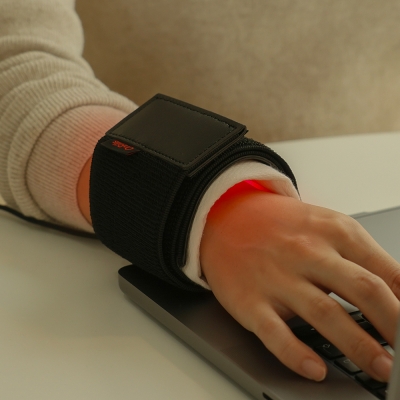 온릴스 LED 국소부위 근적외선 손목 발목 케어 패드 ONR-BH002