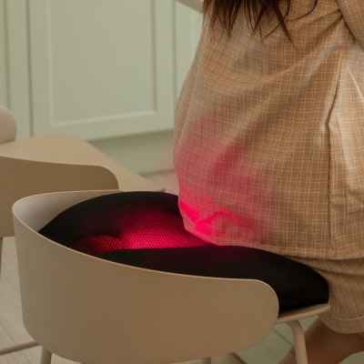 온릴스 LED 근적외선 도넛방석 치질 항문 치핵 찜질 좌욕기 ONR-BH003