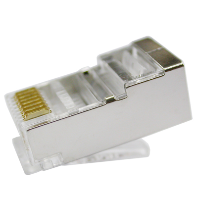 강원전자 플러그마스터 STP CAT.5E RJ-45 8P8C 플러그 P8-005E(100개)