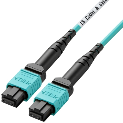 LS전선 OM3 8C MPO 광점퍼코드 10m LS-MTC-FF-M3-08ZB-010