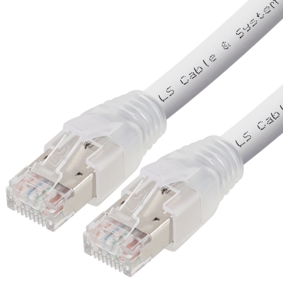 LS전선 CAT.7 S/FTP 랜 케이블 20m, 그레이 LS-PC-SSP7-GY-200