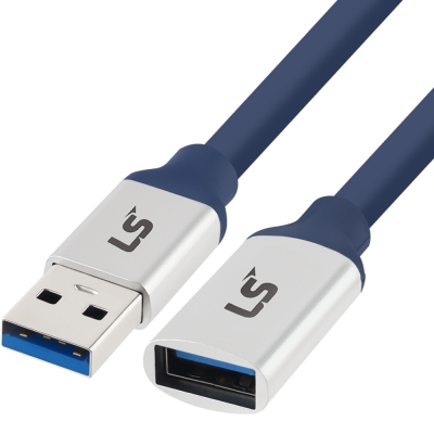 LS전선 USB3.0 슈퍼라이프사이클 High-Flex 연장 AM-AF 케이블 5m LS-UBAF-30H-050