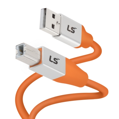 LS전선 USB2.0 슈퍼라이프사이클 High-Flex AM-BM 케이블 2m LS-UBB-20H-020