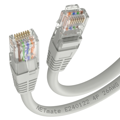 강원전자 넷메이트 CAT.5E UTP 랜 케이블 30m, 그레이 NMC-U5300G