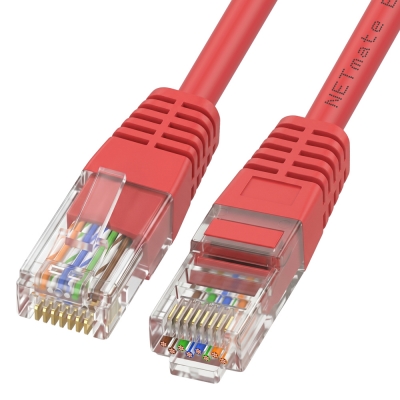 강원전자 넷메이트 CAT.6 UTP 랜 케이블 7m, 레드 NMC-U607R