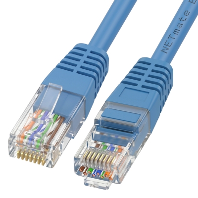 강원전자 넷메이트 CAT.6 UTP 랜 케이블 10m, 블루 NMC-U610BL