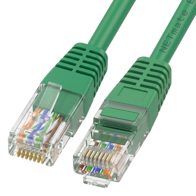 강원전자 넷메이트 CAT.6 UTP 랜 케이블 15m, 그린 NMC-U615GN