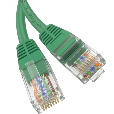 강원전자 넷메이트 CAT.6 UTP 랜 케이블 20m, 그린 NMC-U620GN