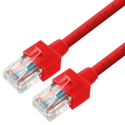 LS전선 CAT.5E UTP 랜 케이블 7m (레드) NMX-LS570R