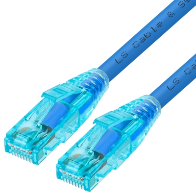 LS전선 CAT.6 UTP 랜 케이블 10m, 블루 NMX-LS6100BL