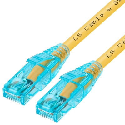 LS전선 CAT.6 UTP 랜 케이블 1.5m, 옐로우 NMX-LS615Y